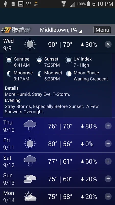 abc27 Weather for Android - Accurate Local Forecasts