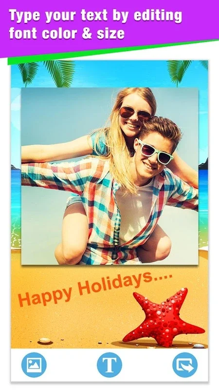 Photo Greeting Card for Android - Personalize with 50+ Effects