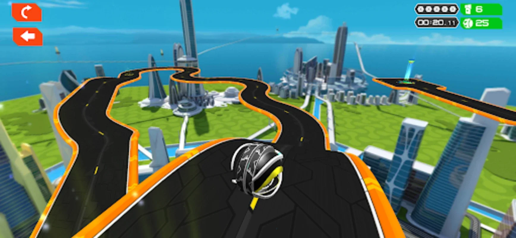 GyroSphere Evo 2 for Android: Thrilling 3D Ball Racing