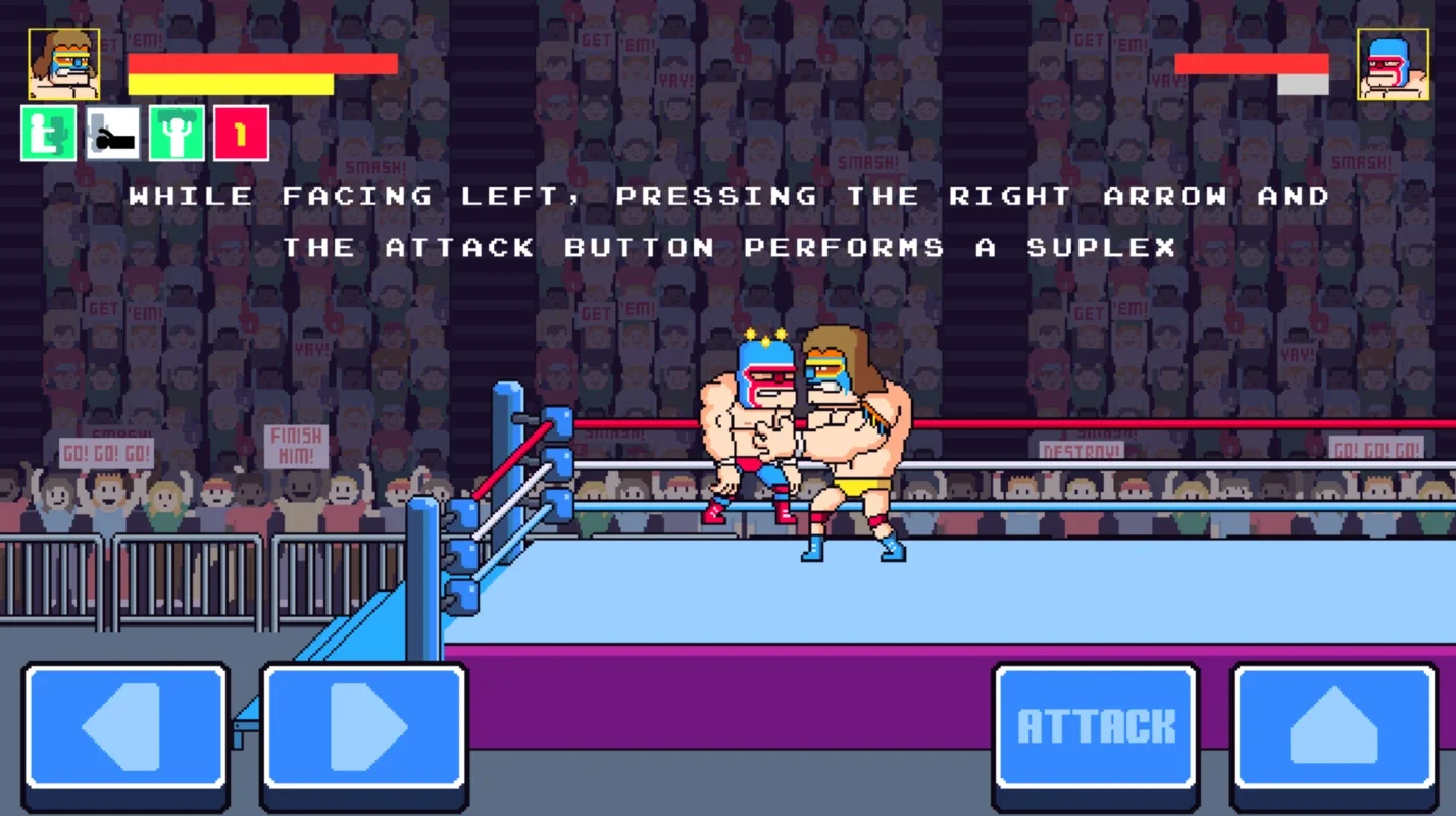 Rowdy City Wrestling for Android - Intense Wrestling Matches