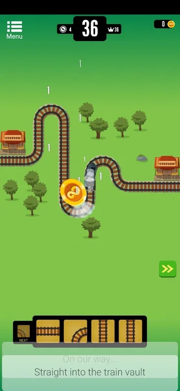 Gold Train FRVR for Android - Play and Have Fun