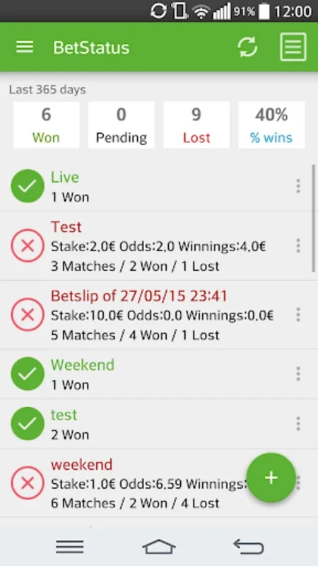 BetStatus for Android: Streamline Your Sports Betting