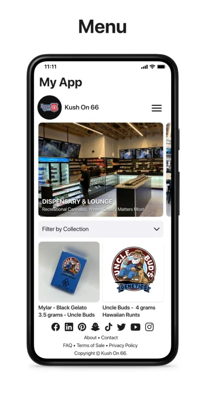 Kush On 66 for Android - Explore Premium Cannabis