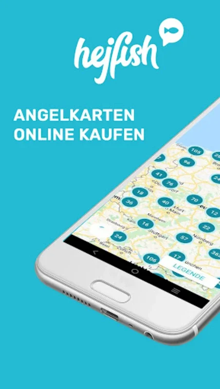 hejfish Angelkarten for Android - Streamlined Fishing Permits