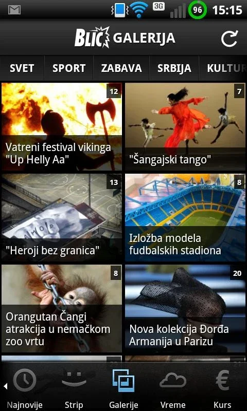 Blic for Android - Stay Informed with Global Updates