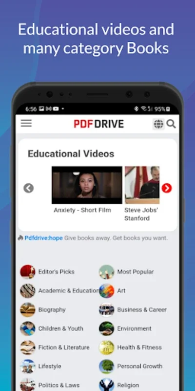 PDF Drive - eBooks Download for Android: Unlimited Reading