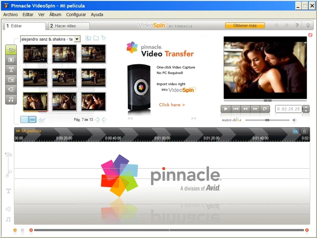 Pinnacle VideoSpin for Windows - Create and Edit Videos Freely