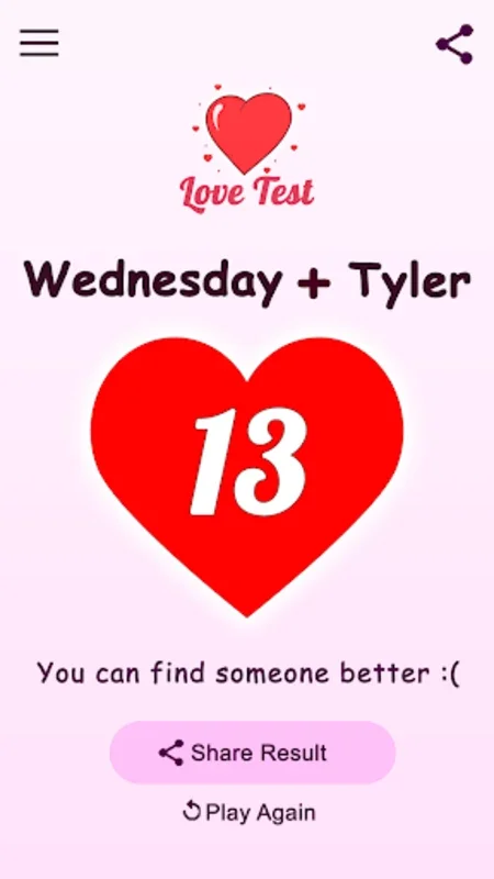 Love Tester: True Love Test for Android - Download the APK from AppHuts