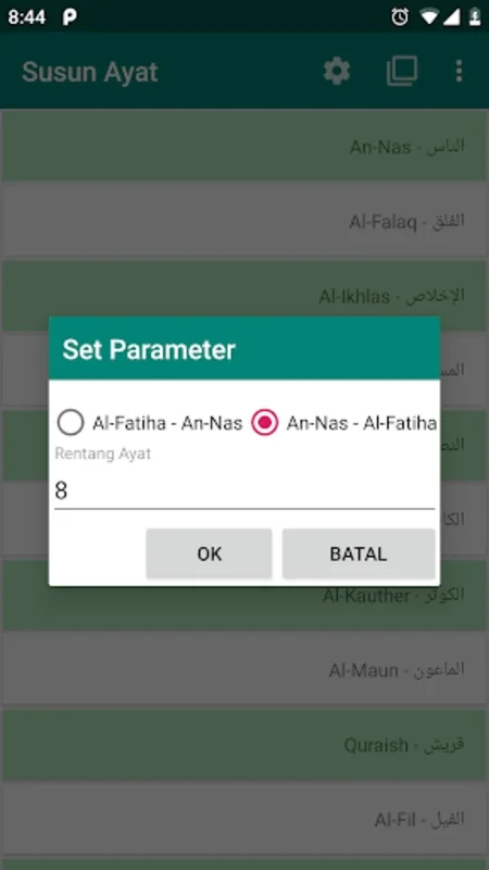Hafal Quran Susun Ayat for Android - Interactive Quran App