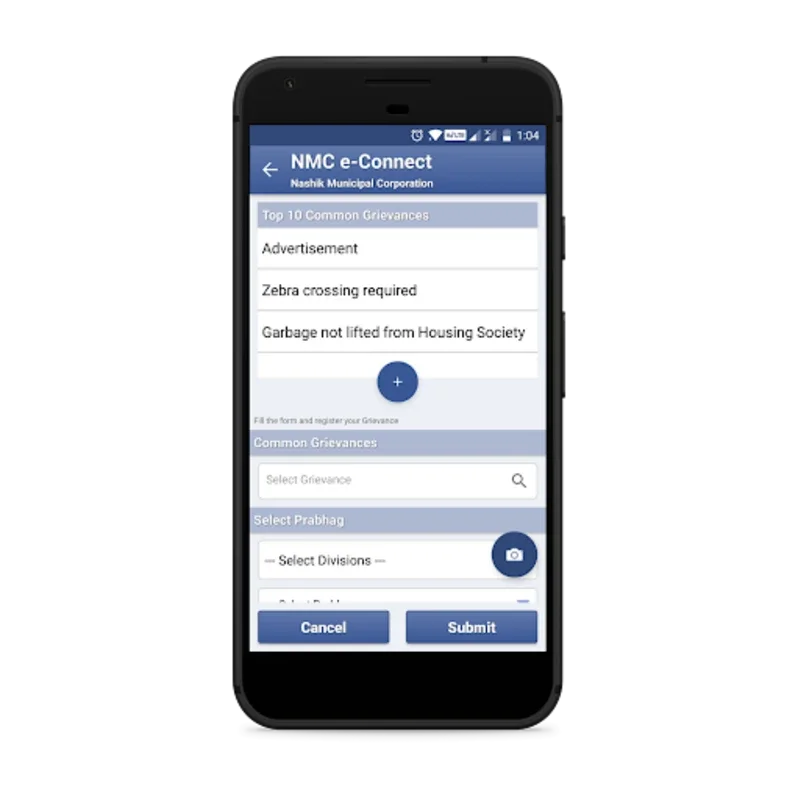 NMC e-Connect for Android - Connect with Nashik Municipal Services