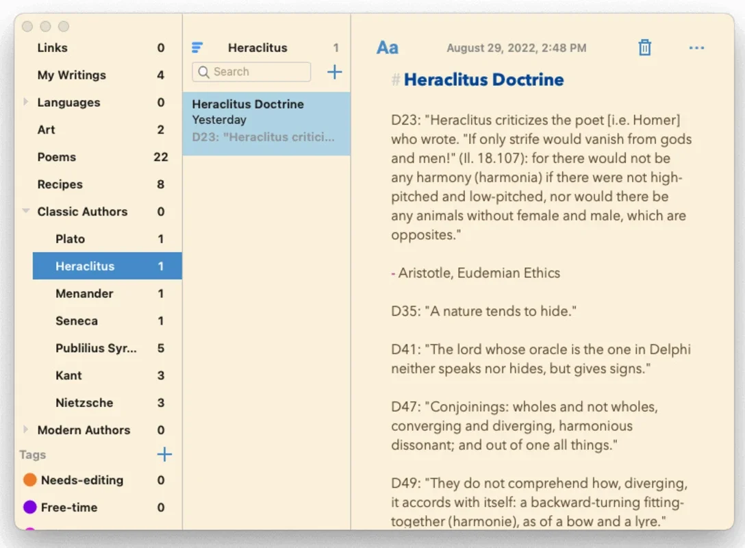 Notes for Mac: Organize Notes Effortlessly