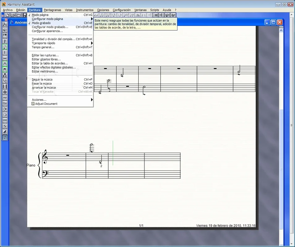 Harmony Assistant for Windows - Ideal for Music Composition