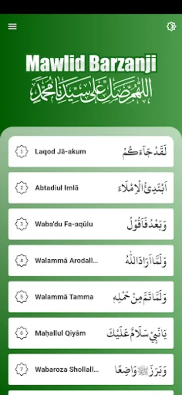 Maulid Barzanji for Android - Spiritual Insights