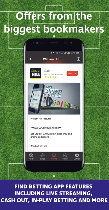 Free Bet Guide for Android - Get the Best Offers