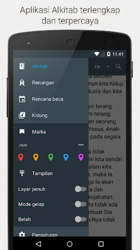 Alkitab for Android - Comprehensive Bible Study App