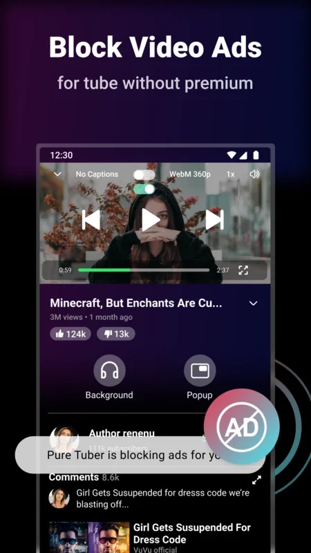 Viva Tube Vanced for Android - Enhanced Viewing Experience