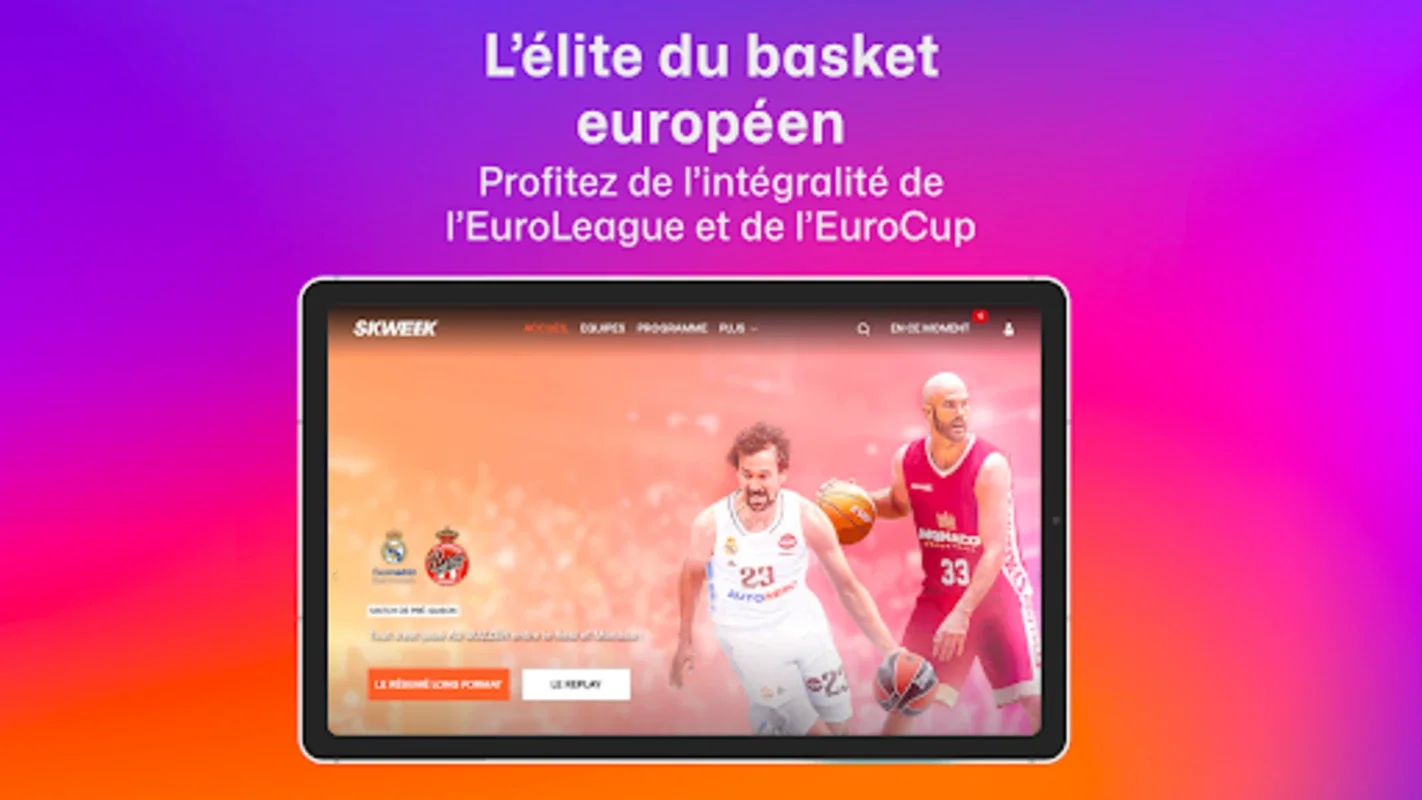 SKWEEK for Android - Unparalleled EuroLeague Experience