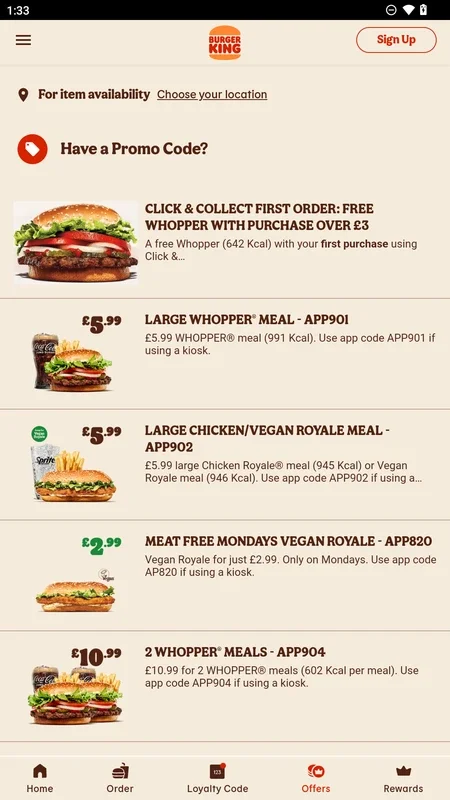 Burger King App: Food & Drink for Android - UK Ordering Made Easy