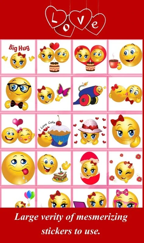 LoveStickers for Android - Express Yourself with Stickers