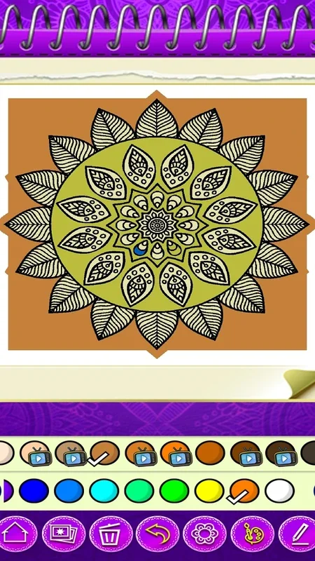 Mandala Coloring Book for Android - Relax and Create