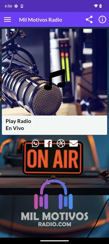 Mil Motivos Radio for Android - Diverse Radio Content