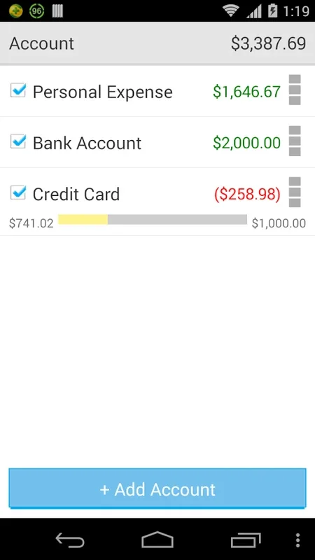 Expense Manager for Android - Efficient Personal Finance Management