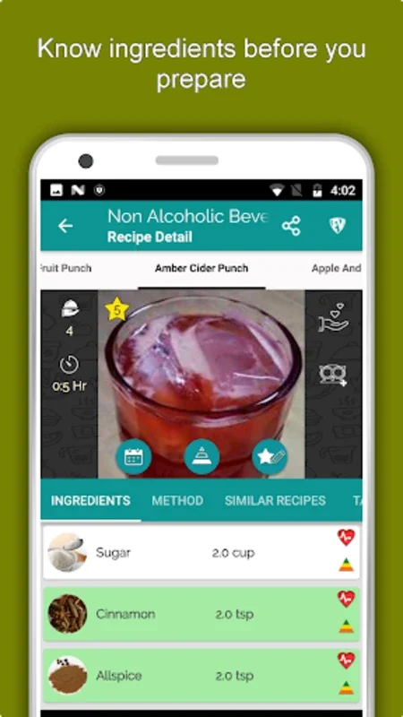 Mocktails, Smoothies, Juices for Android - Rich Beverage Options