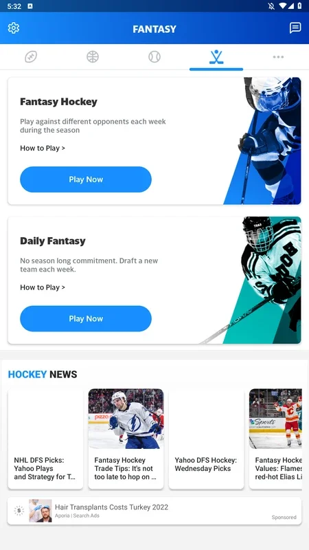 Yahoo Fantasy Sports for Android - Compete in Fantasy Leagues