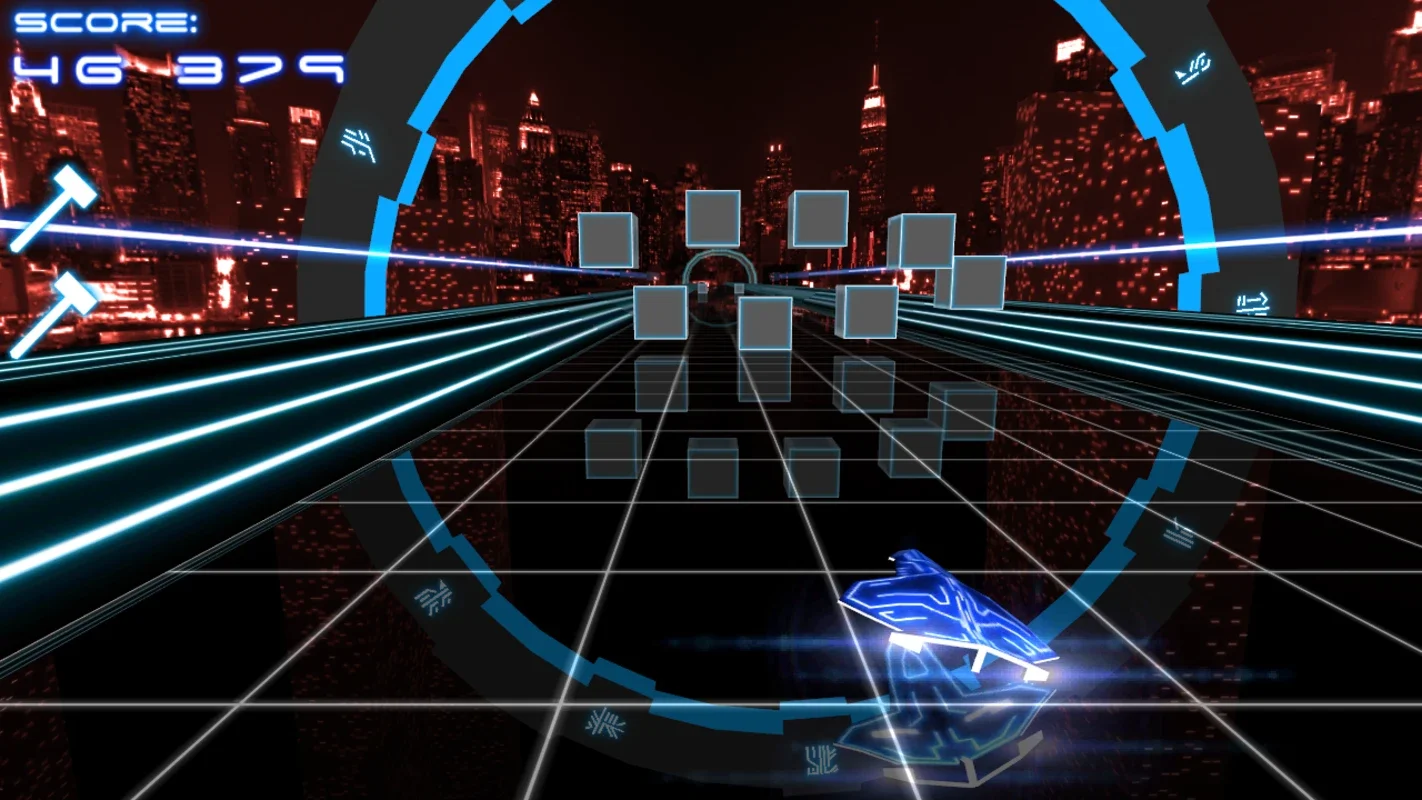 Neon City Free for Android - Immersive Space Racing