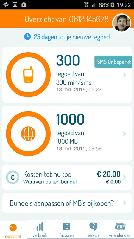 Mijn Simyo for Android - Effortless Account Management