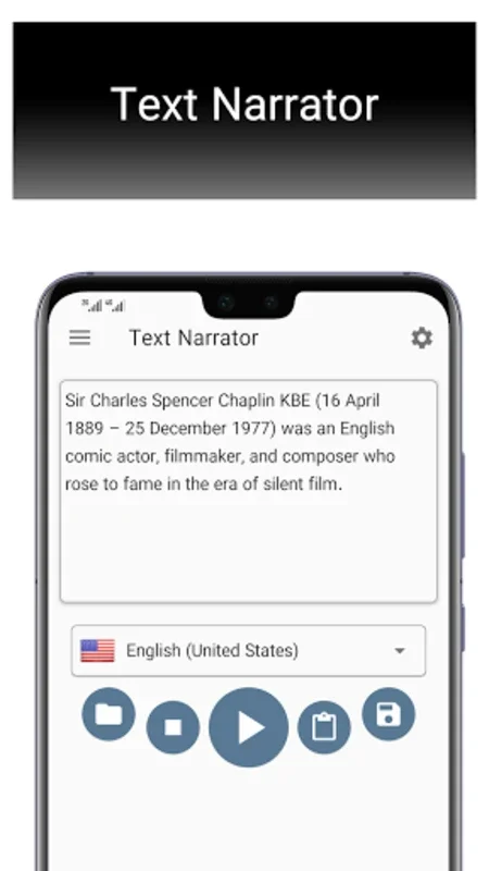 Text Narrator for Android - Enhancing Language Accessibility