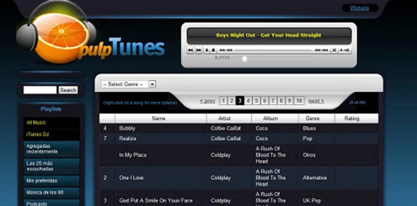 pulpTunes for Mac - Access iTunes Library Anytime