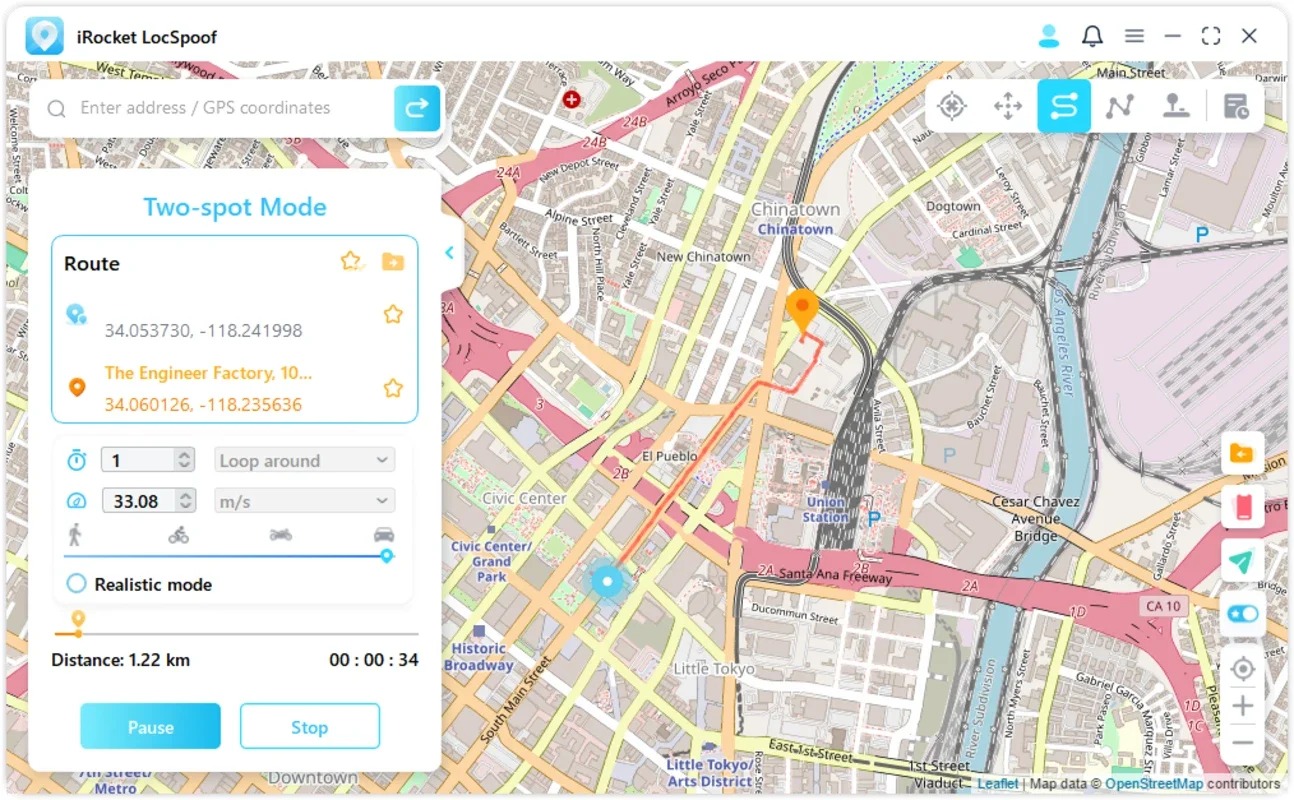 LocSpoof for Windows - Unlock Virtual Mobility Freedom