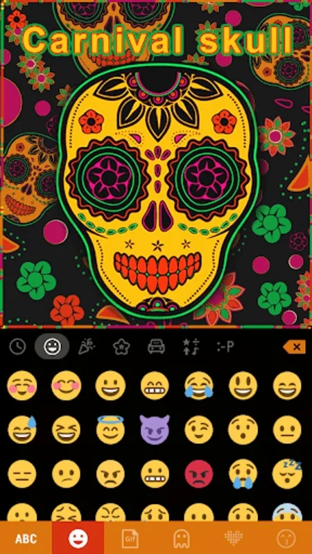 carnivalskull for Android - Transform Your Typing