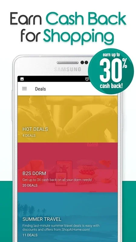 ShopAtHome Coupons for Android - Save with Ease