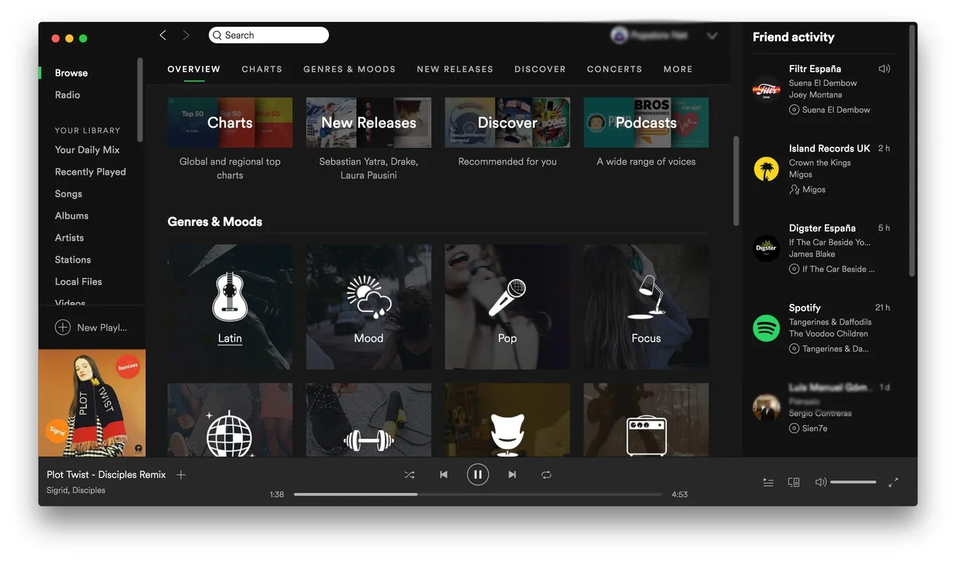 Spotify for Mac - Stream and Download Music for Free