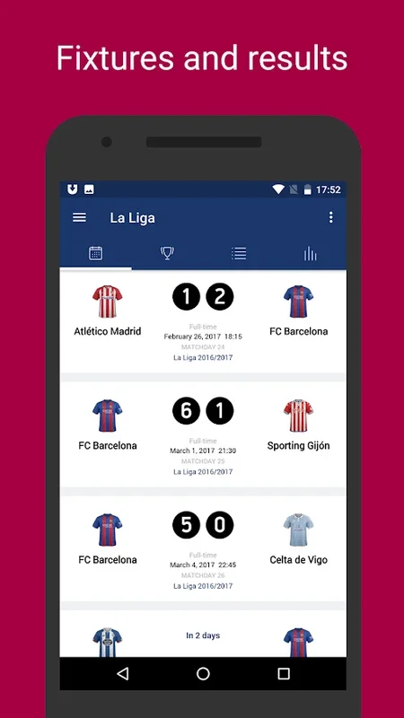 Barca Live for Android - Keep Barcelona FC Fans Informed