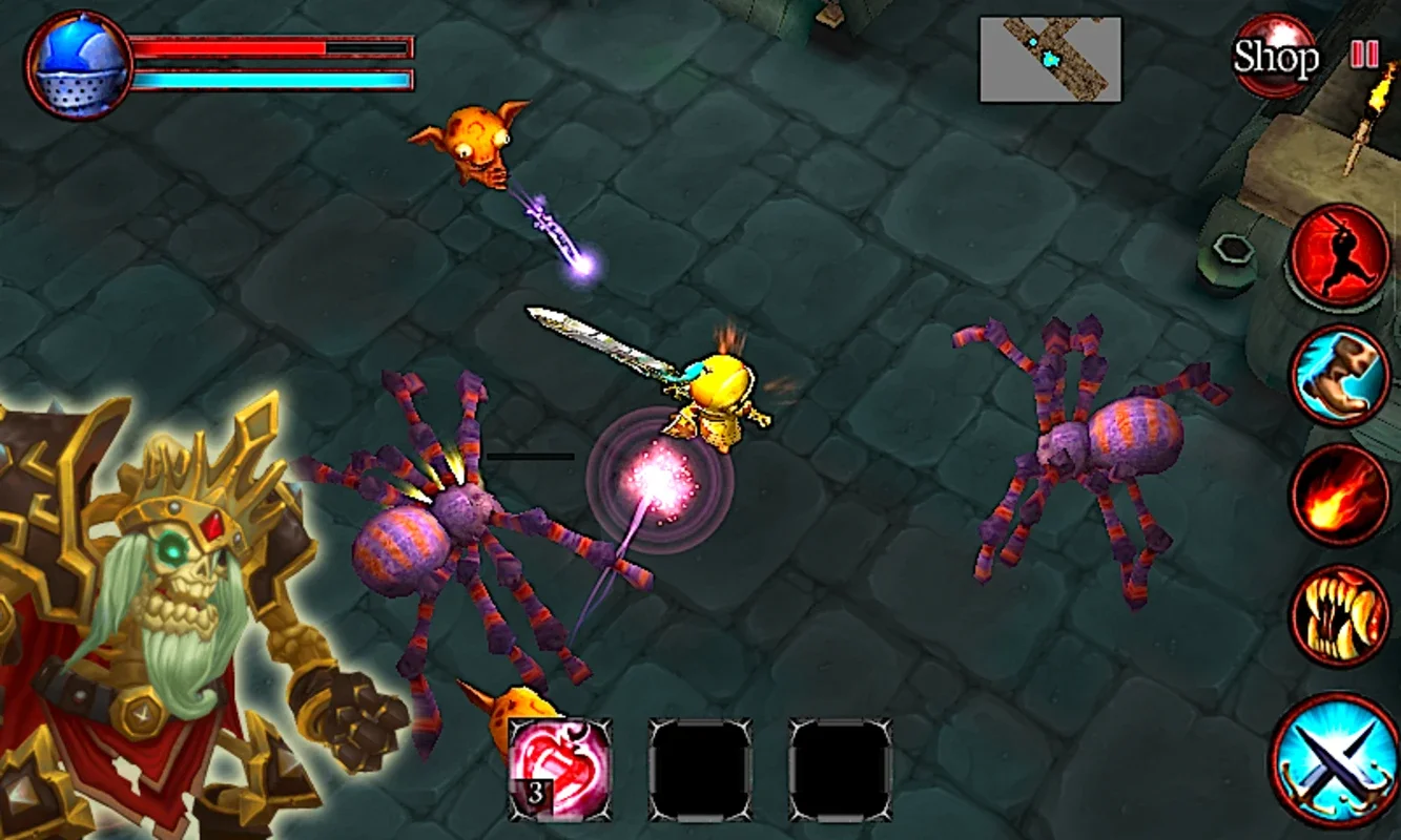 Dungeon Blaze - RPG for Android: Battle Monsters