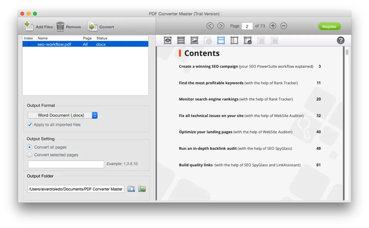 PDF Converter Master for Mac - Convert PDFs Easily