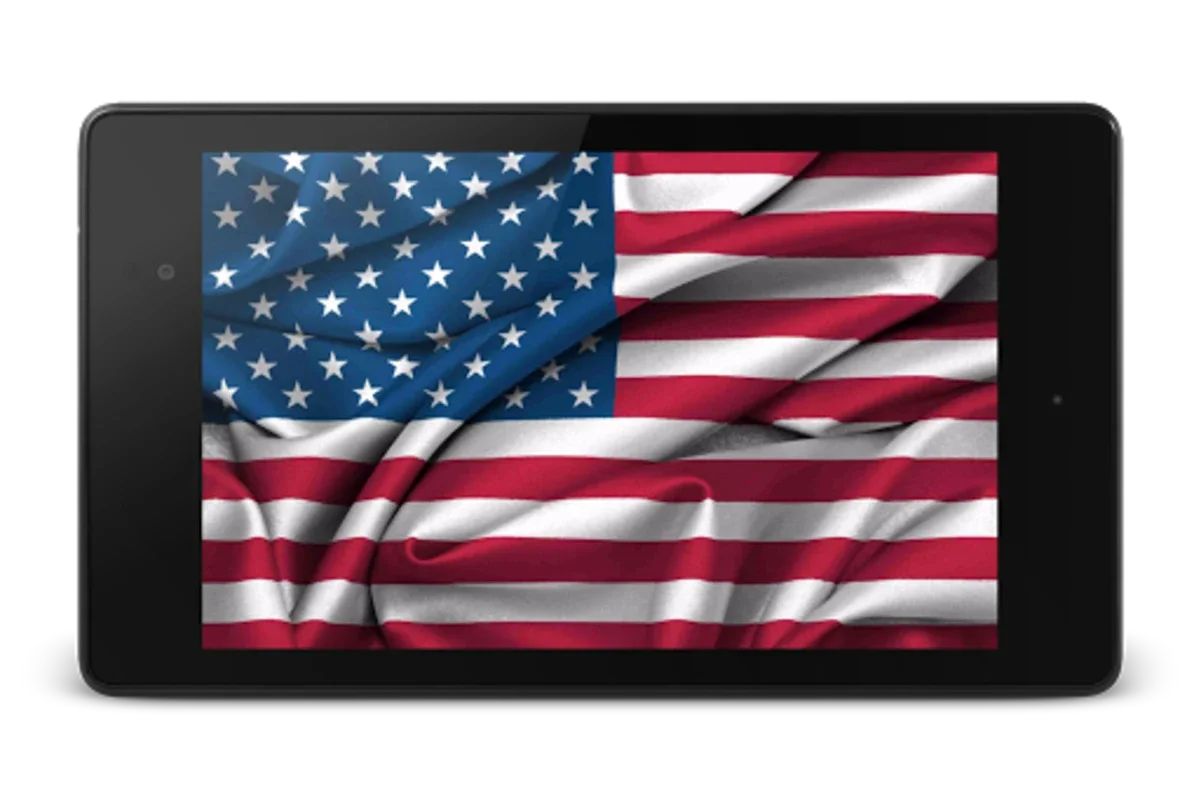 Flag of USA Live Wallpaper for Android - Interactive & Customizable