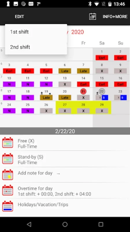 Roster - Calendar for Android: Efficient Time and Task Management