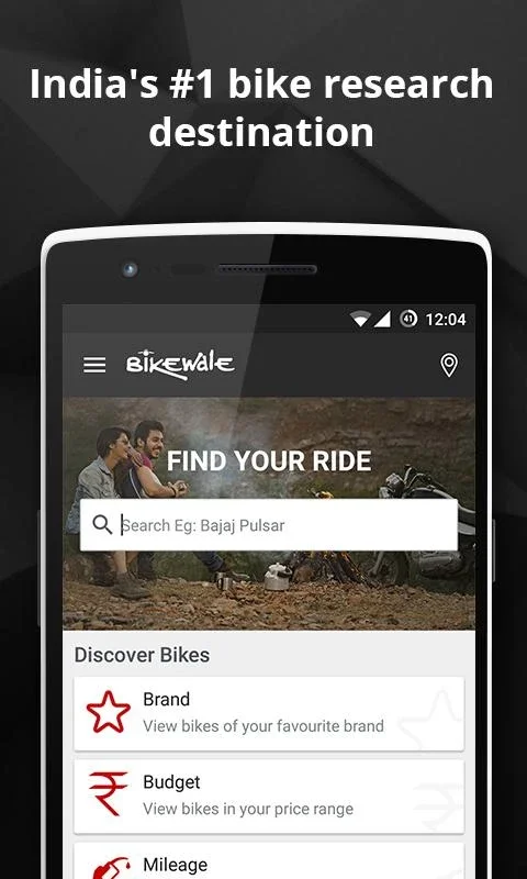 BikeWale for Android - Find Your Ideal Two-Wheeler