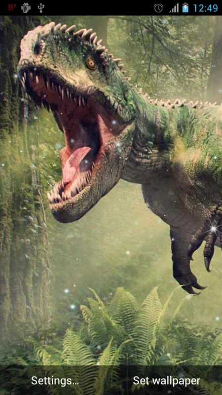 Dinosaurs Live Wallpaper for Android - Dynamic Backgrounds