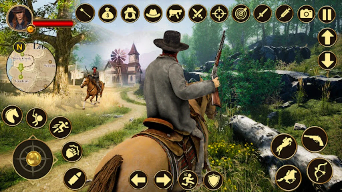 West Cowboy Games Horse Riding for Android - Experience the Wild West