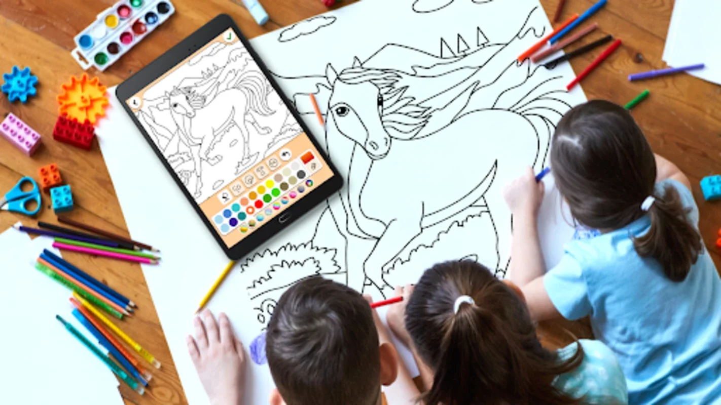 Horse Coloring Game for Android - Unleash Your Creativity