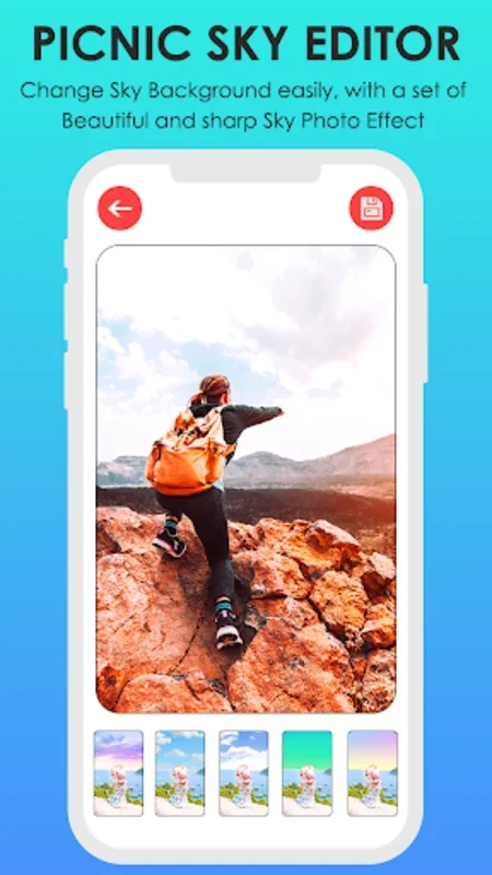 PicNic Sky Photo Editor for Android: Enhance Travel Photos