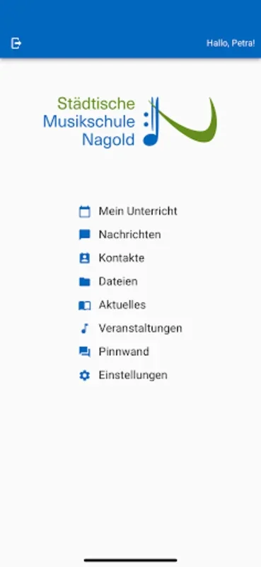Musikschule Nagold for Android: Secure School Communication