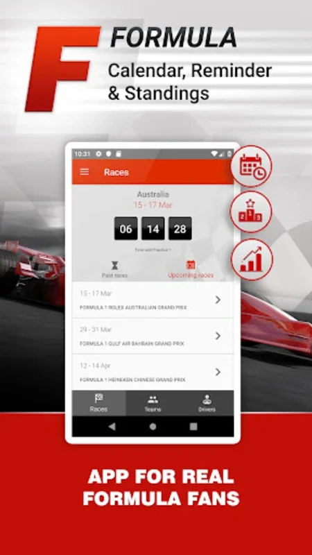 Formula 2023 Calendar for Android: Stay Updated with Racing Schedule