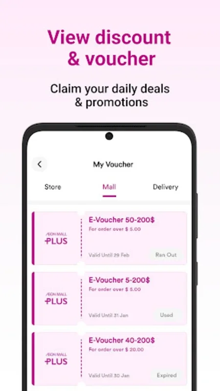 Aeon Mall Plus for Android - A Seamless Shopping Experience