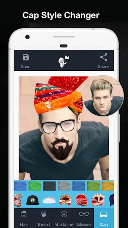 Men Hair Style - Photo Editor for Android - Download the APK from AppHuts